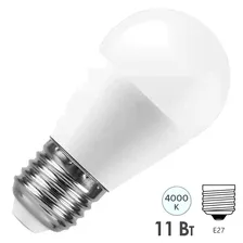 Лампа светодиодная Шарик Feron LB-750 11W 4000K E27