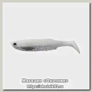 Приманка Savage Gear LB 3D Bleak paddle tail 8см 4гр Bulk white silver 1/70