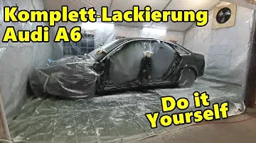 AUDI A6 PROJEKT - KOMPLETT LACKIERT!