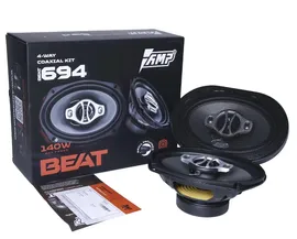 Акустика коаксиальная AMP Beat LB-694 4-х полосная, 70-140Вт, 6х9" (15х23см) 2шт