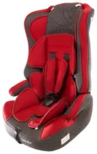 Автокресло группа 1/2/3 (9-36 кг) Мишутка LB 513RF, 39 deep red/black dot