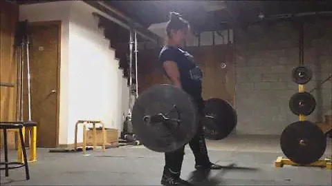 Cheryl (Anderson) Edelstein - 336 lb. raw deadlift training PR