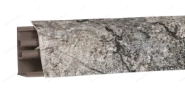 Плинтус для столешниц "серый мрамор" 3,0 м LB-381-6086 (№210) <1/20>