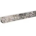 Плинтус кухонный LB-15-6086 серый мрамор