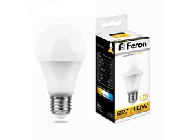 Лампа светодиодная Feron LB-92 Шар A60 E27 10W 2700K
