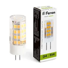 Лампа светодиодная FERON LB-432 G4 4000K, 25861