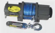 Лебедка KIWI WINCHES 3500 lb с синтетическим тросом