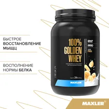 Протеин сывороточный Maxler 100% GOLDEN WHEY Pro 2 lb , 907 гр. - Банановый крем