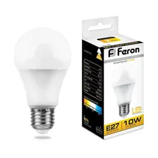 Лампа светодиодная LB-92 Шар Е27 10Вт 2700К Feron
